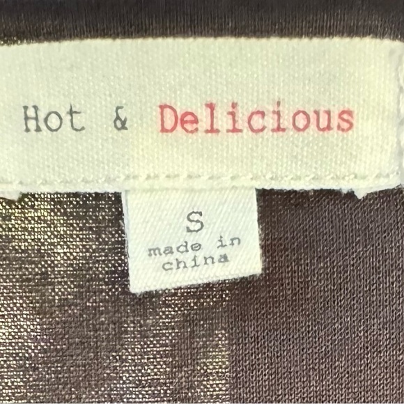 HOT & DELICIOUS BLACK LONG SLEEVE MINI-DRESS/TUNIC TOP W/EMBROIDERED TRIM. - Picture 5 of 9